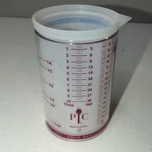 Pampered Chef Measure All 1 Cup #2236 – 8 oz Adjustable Wet or Dry Ingredients